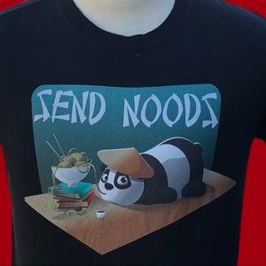 Gildan Softspun Men’s M Send Noods T-Shirt